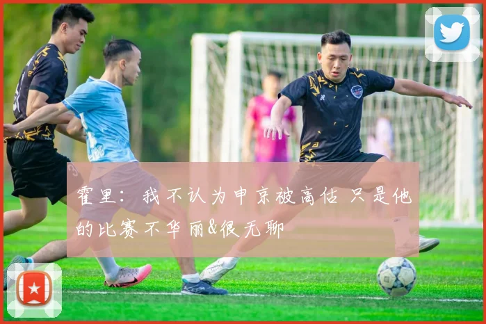 霍里：我不认为申京被高估 只是他的比赛不华丽&很无聊