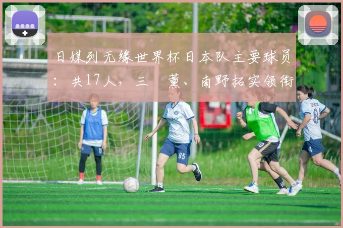 日媒列无缘世界杯日本队主要球员：共17人，三笘薰、南野拓实领衔